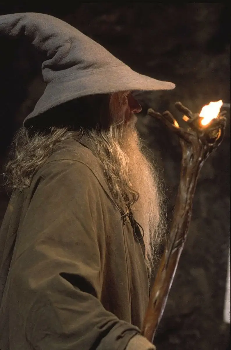 Gandalf the Grey in Moria